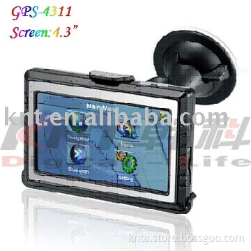 KNT new 4.3 inch bluetooth &amp; fm function GPS Navigation--GPS-4311
